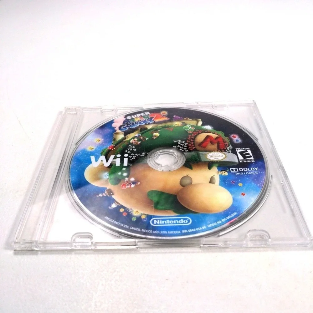Nintendo Wii Super Mario Galaxy 2 Video Game Disc Only RVL-SB4E-USA-B0‎ 2010